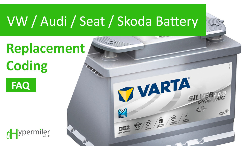 VW Golf 6 battery coding replacement info /VCDS-VAG/ 